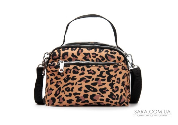 Сумка Жіноча Текстиль поліамід Jielshi F056 leopard print