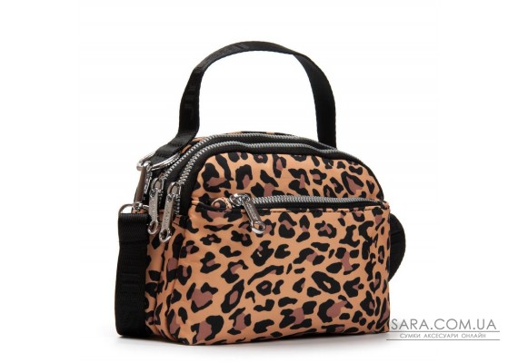 Сумка Жіноча Текстиль поліамід Jielshi F056 leopard print