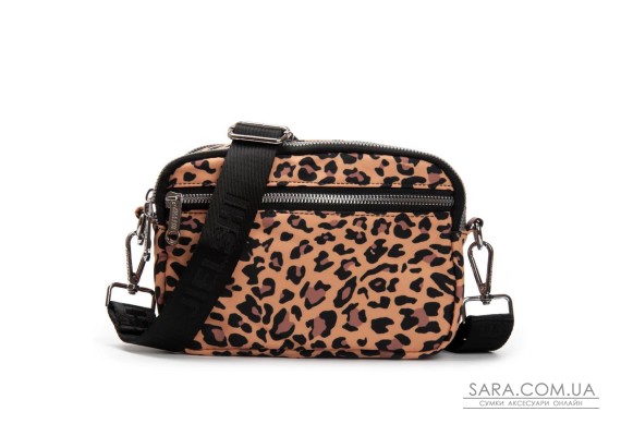 Сумка Жіноча Текстиль поліамід Jielshi C68 leopard print