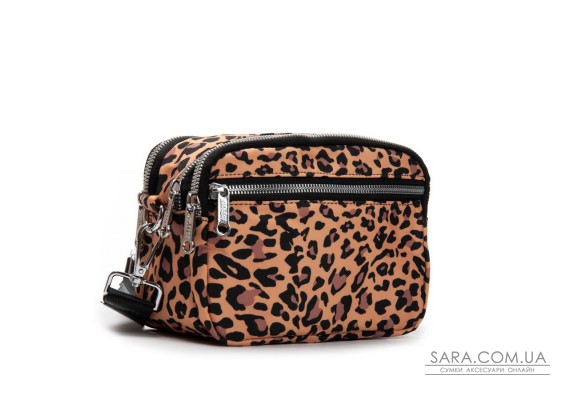 Сумка Жіноча Текстиль поліамід Jielshi C68 leopard print