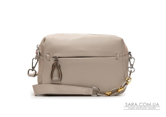 Сумка Шкіряна Жіноча Класична ALEX RAI 2044-9 l.beige