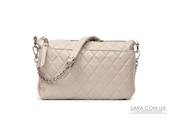 Сумка Шкіряна Жіноча Класична ALEX RAI 8912-10 l.beige