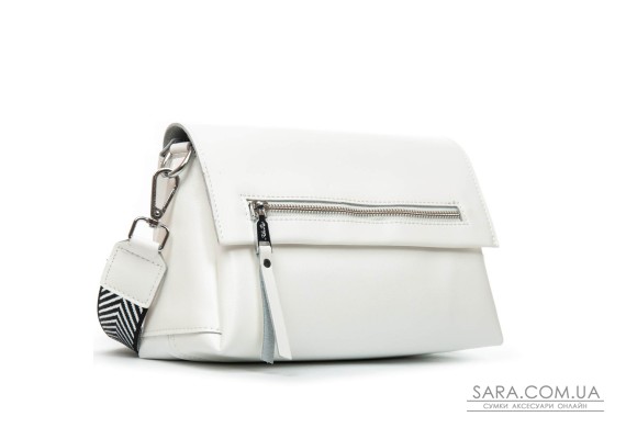 Сумка Шкіряна Жіноча Класична ALEX RAI 8159 white