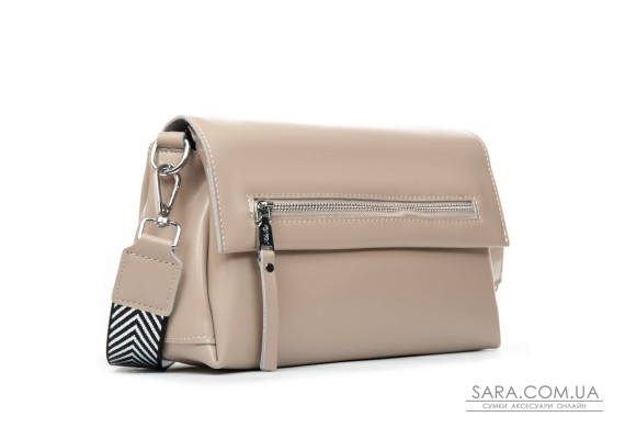 Сумка Шкіряна Жіноча Класична ALEX RAI 8159 l.beige