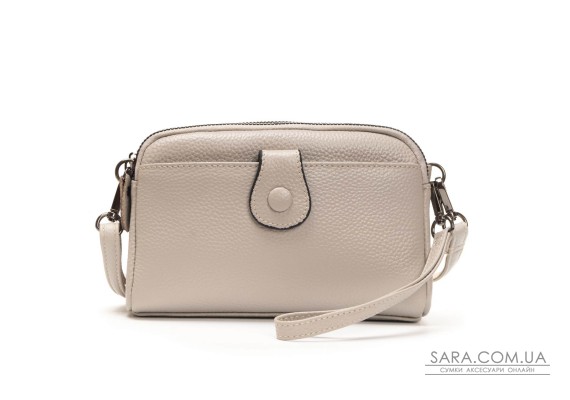 Сумка Женская Клатч кожа ALEX RAI 88085 pale grey