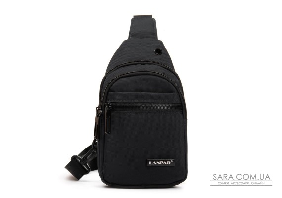 Сумка Чоловіча на плече нейлон Lanpad 82081 black