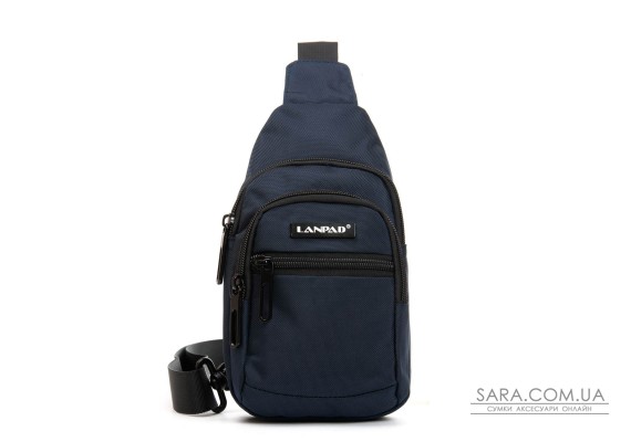 Сумка Чоловіча на плече нейлон Lanpad 65365 blue