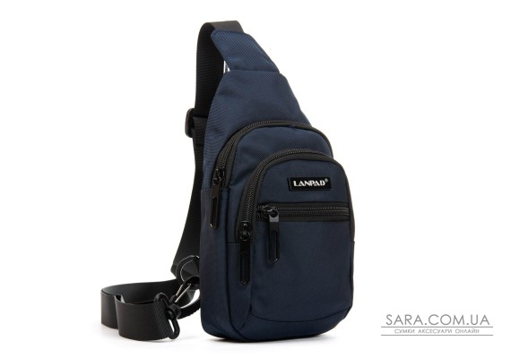Сумка Чоловіча на плече нейлон Lanpad 65365 blue