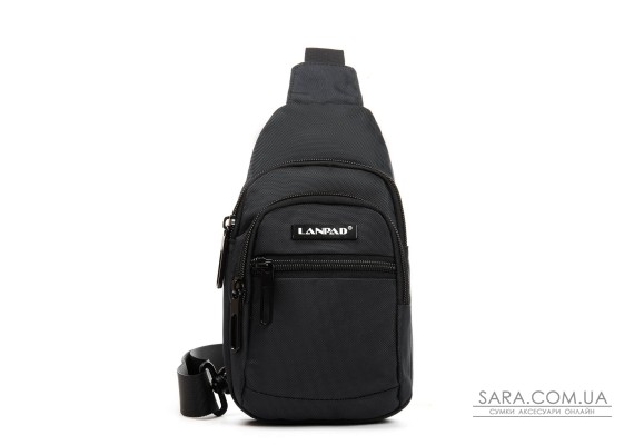Сумка Чоловіча на плече нейлон Lanpad 65365 black