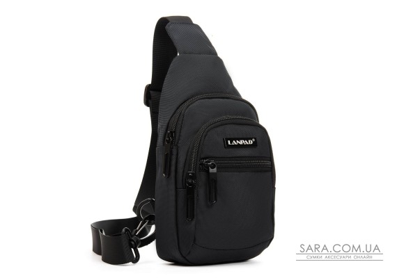 Сумка Чоловіча на плече нейлон Lanpad 65365 black