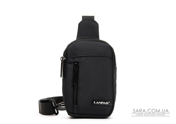 Сумка Чоловіча на плече нейлон Lanpad 0930 black