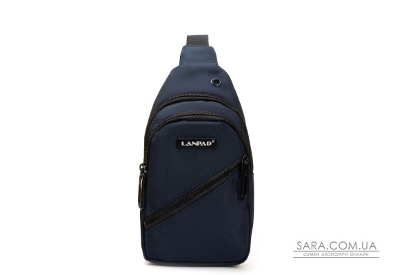 Сумка Чоловіча на плече нейлон Lanpad 82085 blue