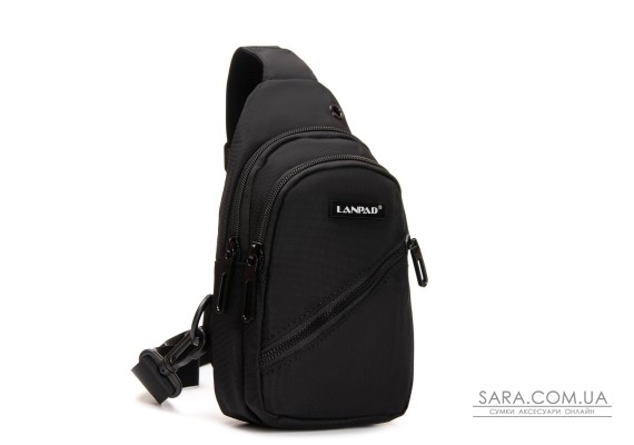Сумка Чоловіча на плече нейлон Lanpad 82085 black