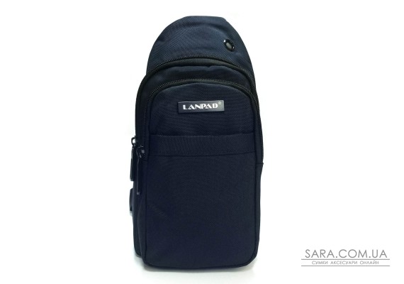 Сумка Чоловіча на плече нейлон Lanpad 35001 blue