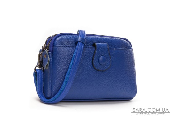 Сумка Женская Клатч кожа ALEX RAI 88085 royal blue
