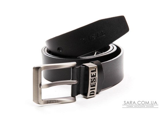 Ремінь шкіряний чоловічий DS-3748 black