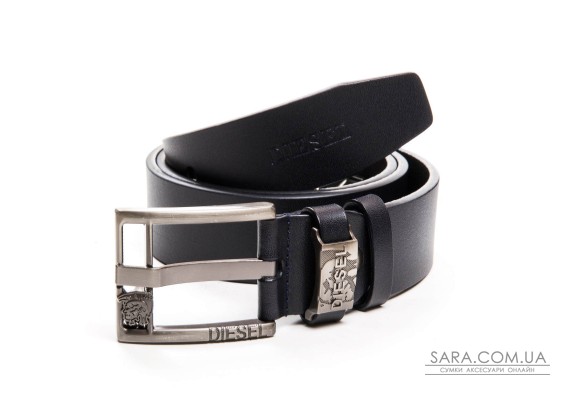 Ремінь шкіряний чоловічий DS-04355-2 blue