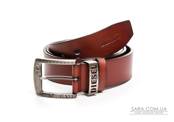 Ремінь шкіряний чоловічий DS-30075 light-brown