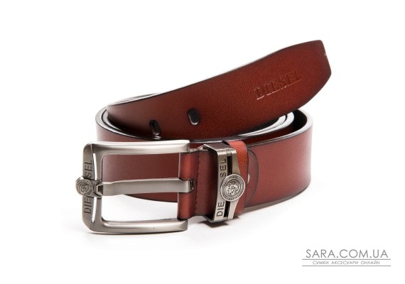 Ремінь шкіряний чоловічий DS-04322-1 light-brown