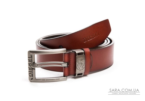 Ремінь шкіряний чоловічий DS-04400-2 light-brown