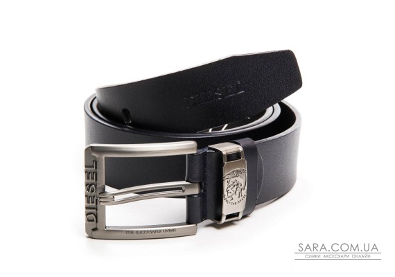 Ремінь шкіряний чоловічий DS-04400-2 blue