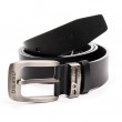 Ремінь шкіряний чоловічий DS-3733 black