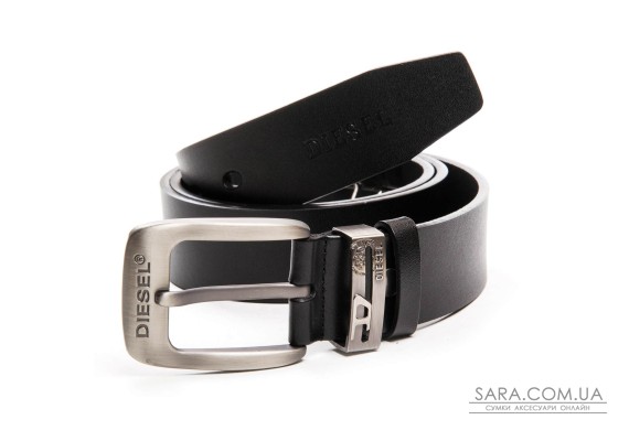 Ремінь шкіряний чоловічий DS-3733 black