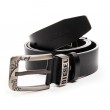 Ремінь шкіряний чоловічий DS-3723 black