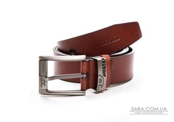 Ремінь шкіряний чоловічий DS-30092-7 light-brown