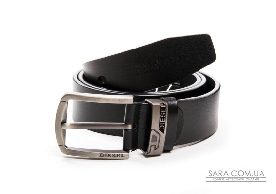 Ремінь шкіряний чоловічий DS-3725 black