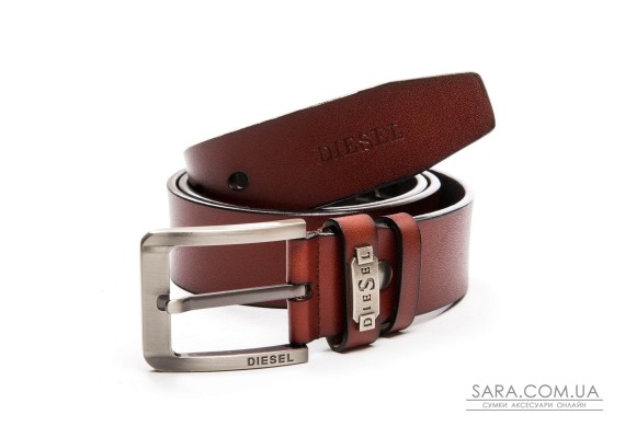 Ремінь шкіряний чоловічий DS-3741-2 light-brown