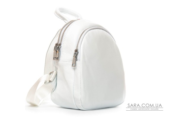 Сумка Шкіряна Жіноча Рюкзак ALEX RAI 2058-9 white