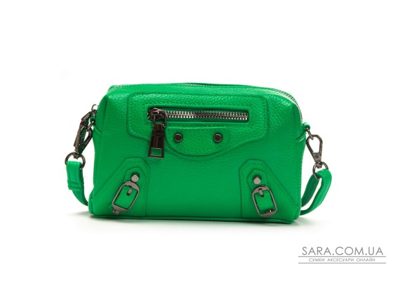 Сумка Женская Клатч кожа ALEX RAI 60072 l.green