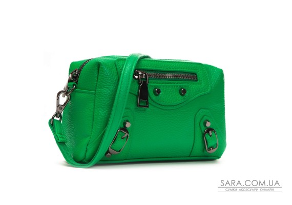 Сумка Женская Клатч кожа ALEX RAI 60072 l.green