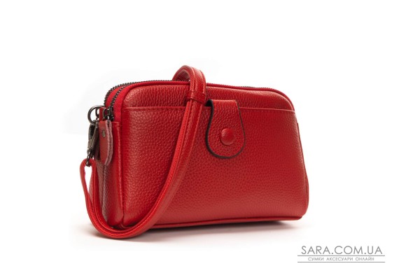 Сумка Женская Клатч кожа ALEX RAI 88085 red