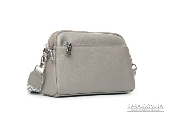 Сумка Женская Классическая кожа ALEX RAI 8960 grey