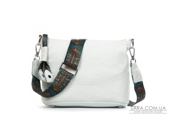 Сумка Шкіряна Жіноча Класична ALEX RAI 99120 white
