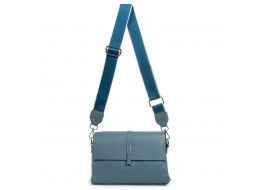 Сумка Женская Классическая кожа ALEX RAI 77001 l.blue