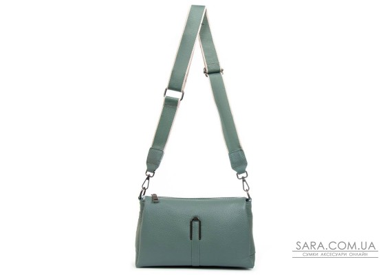 Сумка Шкіряна Жіноча Класична ALEX RAI 99105-2 l.green