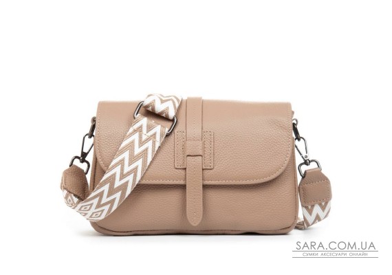 Сумка Шкіряна Жіноча Класична ALEX RAI 99106 l.khaki