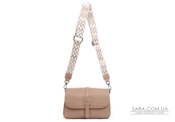 Сумка Шкіряна Жіноча Класична ALEX RAI 99106 l.khaki