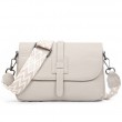 Сумка Шкіряна Жіноча Класична ALEX RAI 99106 beige