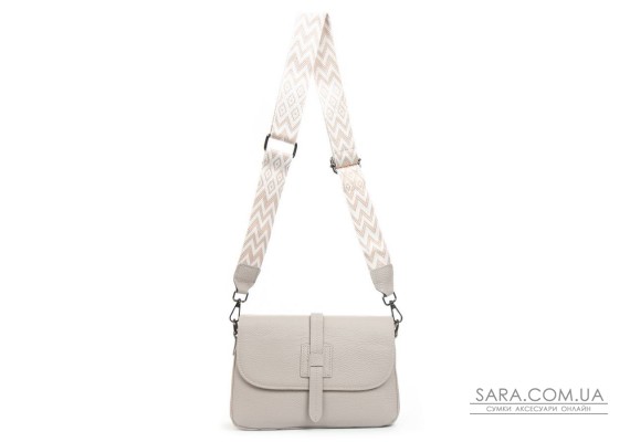 Сумка Шкіряна Жіноча Класична ALEX RAI 99106 beige