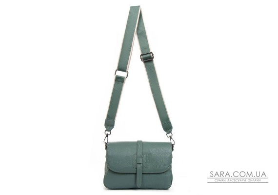 Сумка Шкіряна Жіноча Класична ALEX RAI 99106 blue green