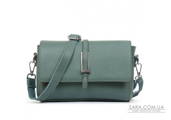 Сумка Шкіряна Жіноча Класична ALEX RAI 99121 blue green
