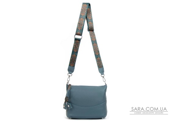 Сумка Шкіряна Жіноча Класична ALEX RAI 99120 l.blue