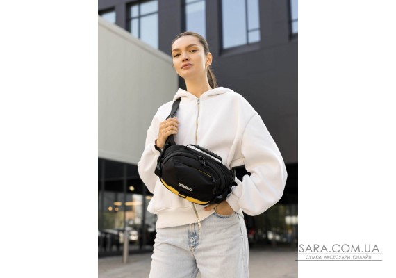 Женская сумка через плечо бананка Sambag Flex Pro