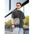 Чоловіча сумка через плече месенджер Sambag Makros принт "Zebra"