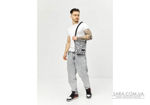 Чоловіча сумка через плече месенджер Sambag Makros принт "GRAPHITY"