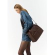 Жіноча спортивна сумка Sambag Vogue BQS шоколадна